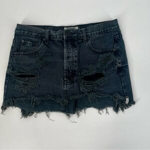 One Teaspoon The Junkyard distressed skirt